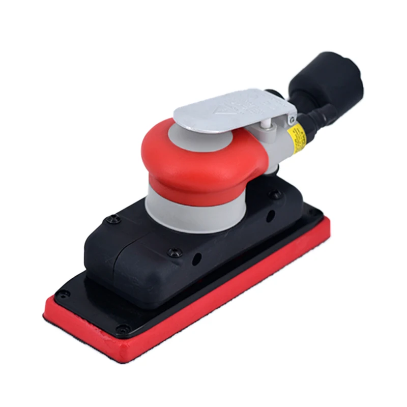 70 x 198mm Square Rectangle Air Random Orbital Sander Self-vacuum Tool Ready Pneumatic Sanding Machine