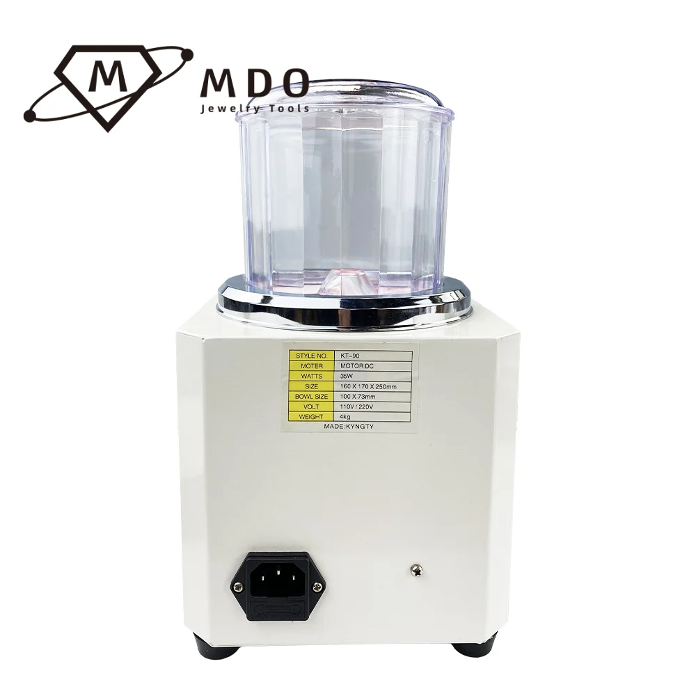220V/110V KT-90 Magnetic Tumbler Polishing Machine Grinder Jewelry Magnetic Polisher for Hardware Deburring Chamfering