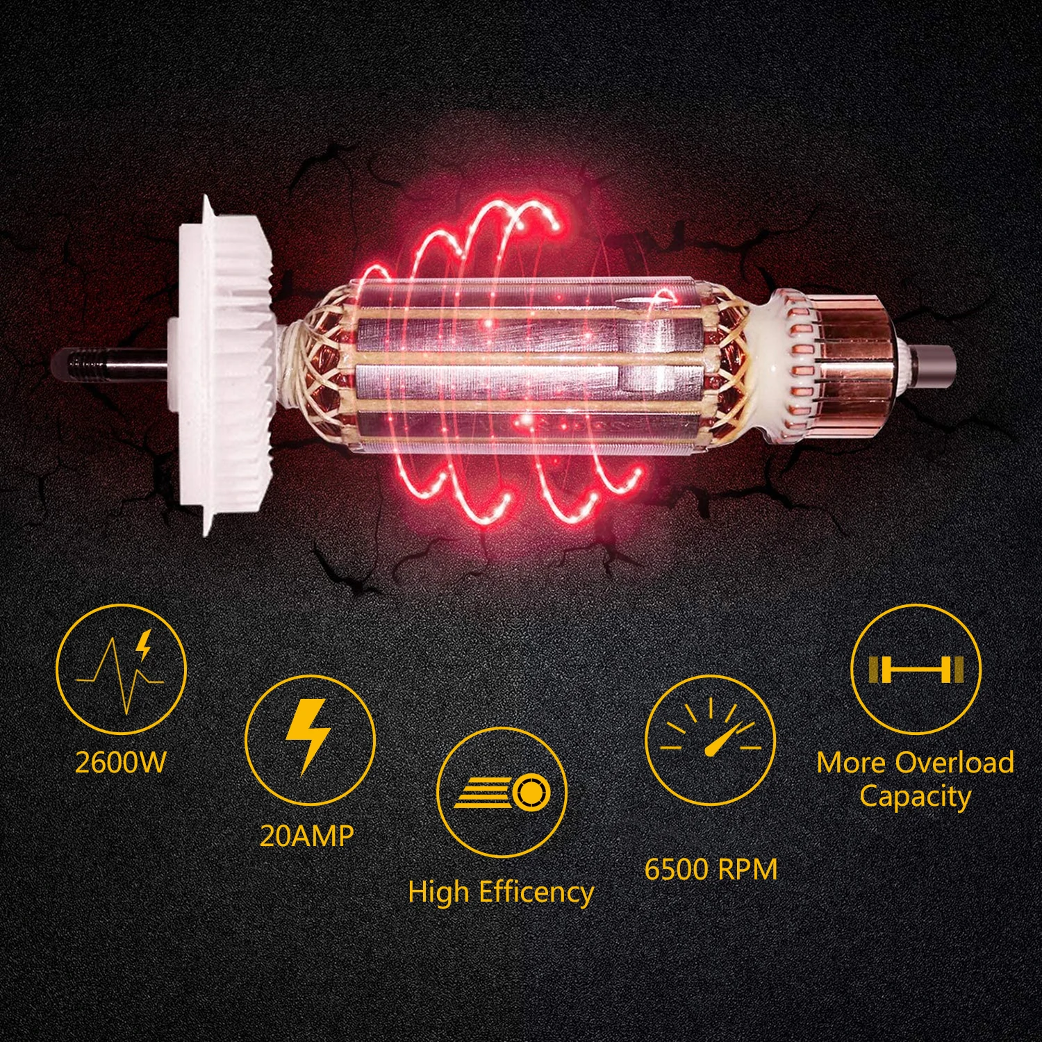 stator and rotor tool box wood cutting disc angle grinder
