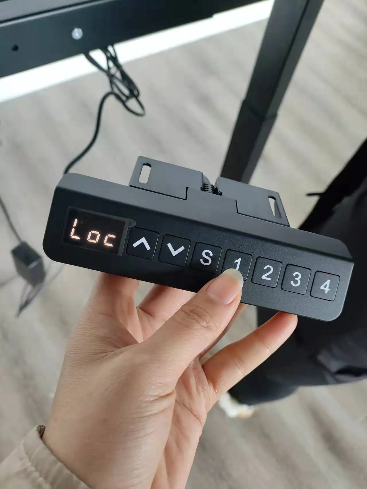 Hot sale sit Standing Desk Stable simple office desk setts smart electric Adjustable lifting Computer Table USB computer table