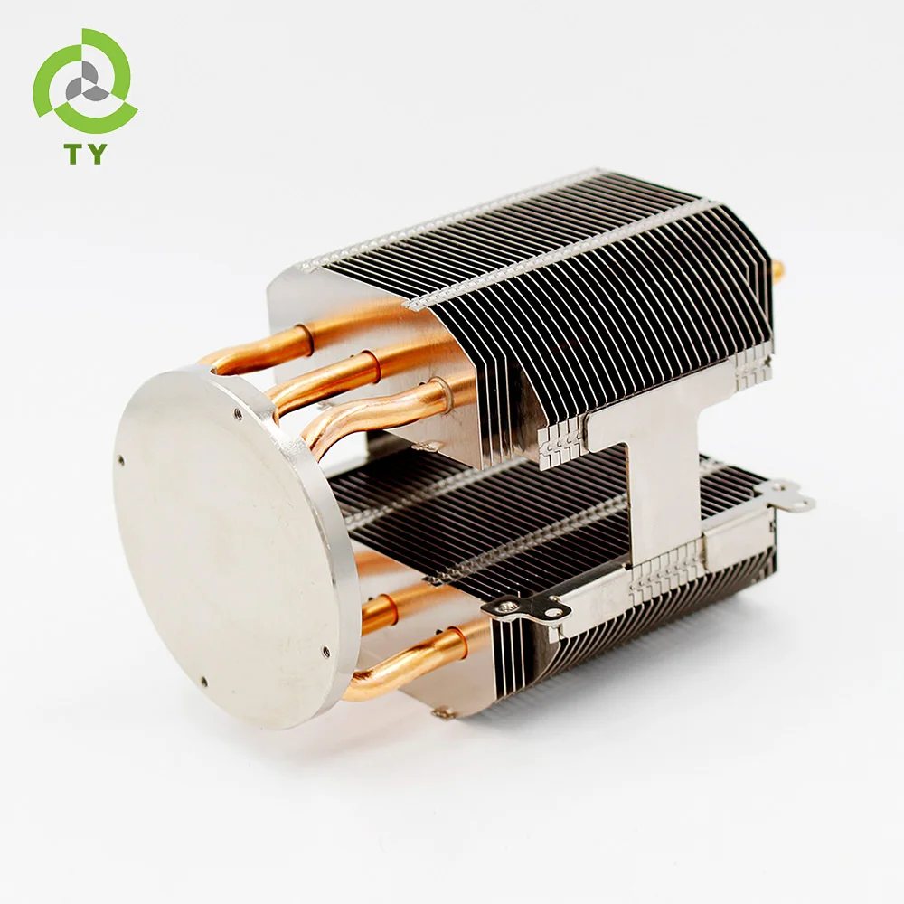 Оптовая продажа, высокое качество, светодиодная теплопроводная труба, радиатор, серебряный корпус под заказ, теплоотвод для освещения высокой мощности