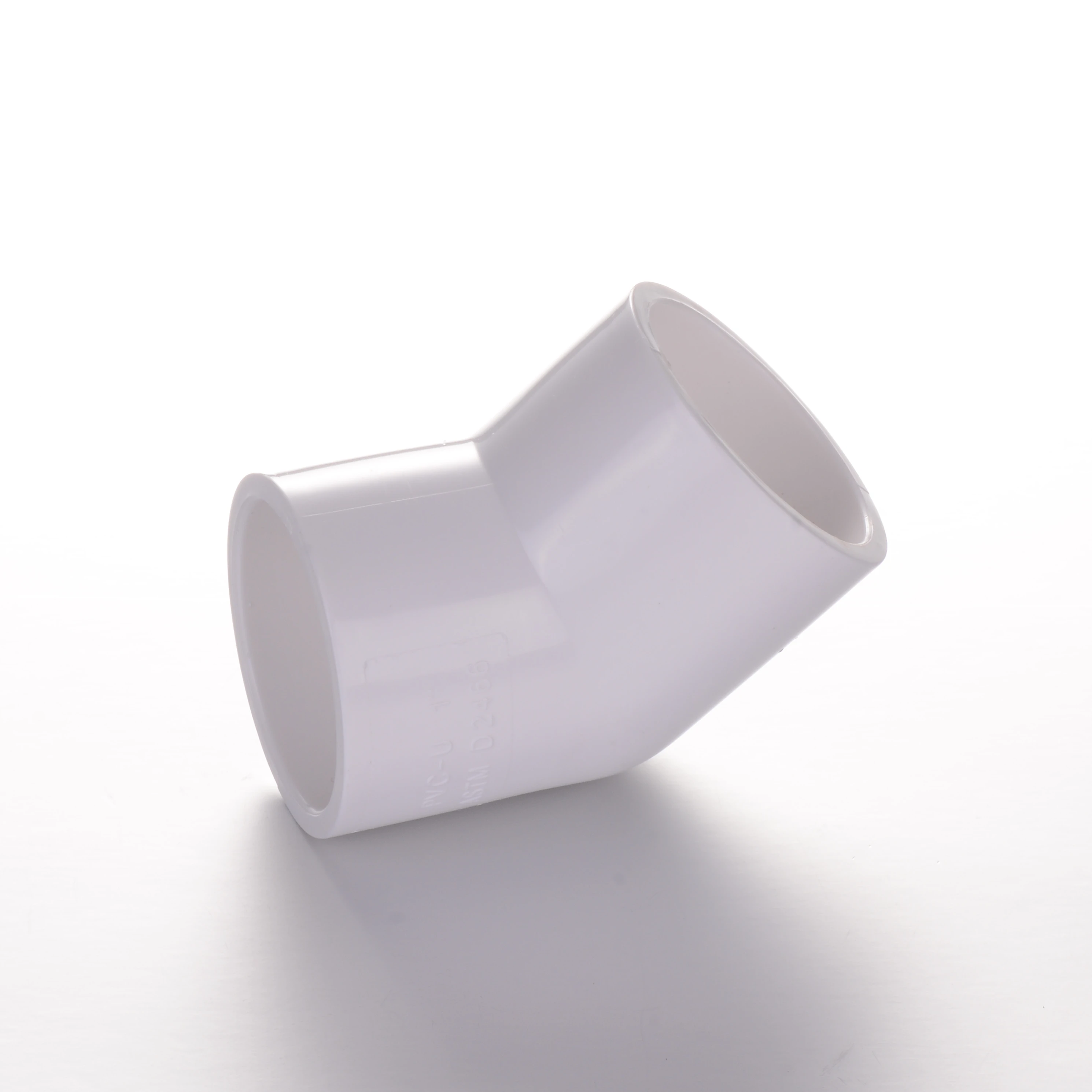 High Quality PVC Fitting ASTM SCH40 45 Degree Elbow pipe fittings