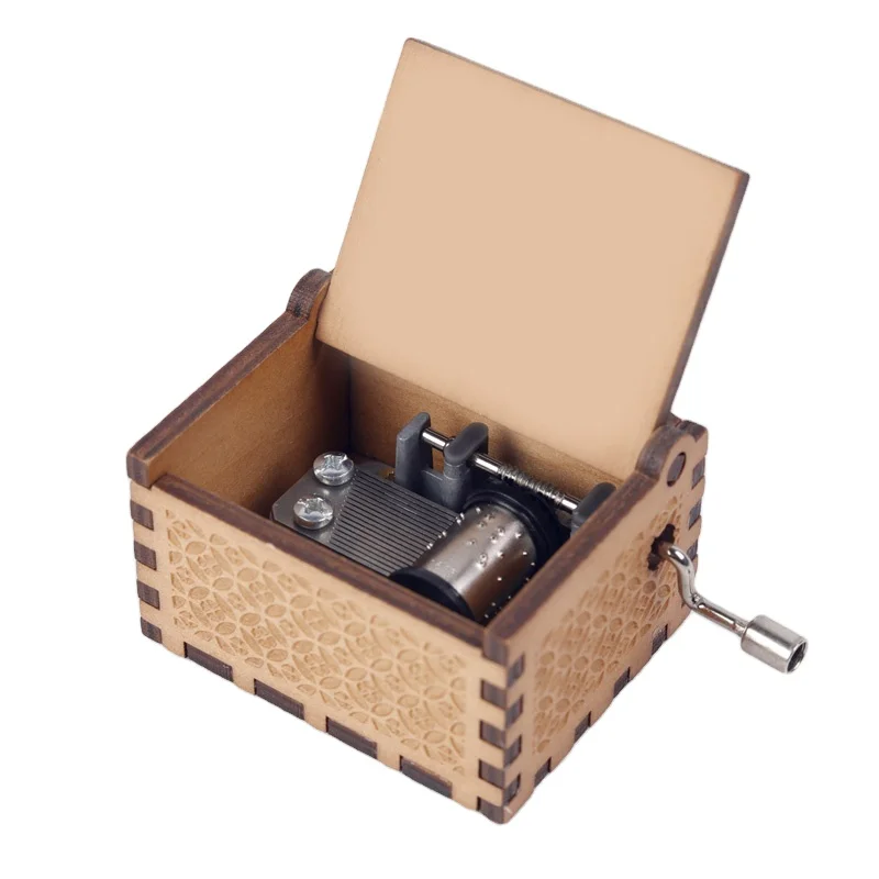 New Style Spirited Away BTS Wooden Cajas Musicales Music Box