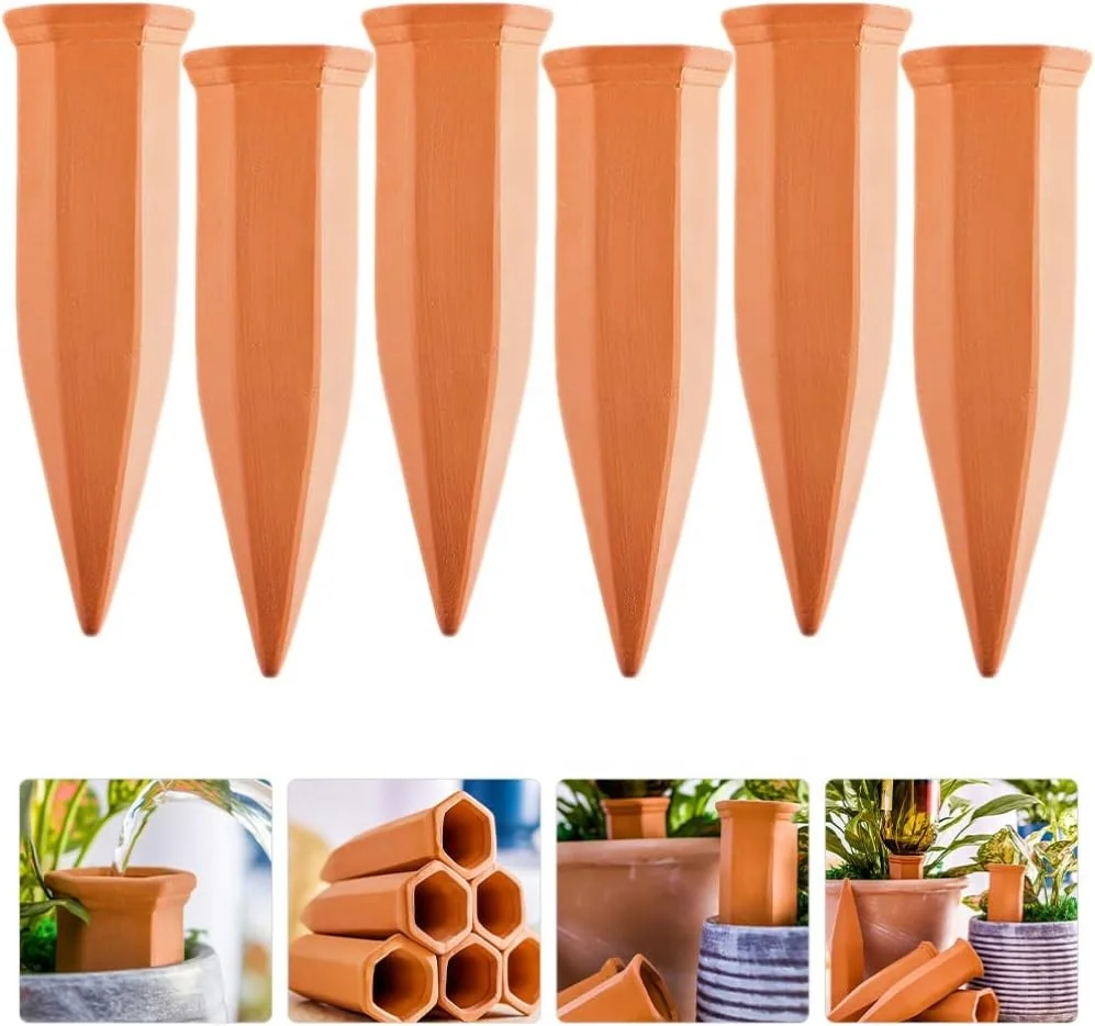 Wholesale Plant Watering Spikes Terracotta Self Watering Planters Automatic Plant Waterer Self Irrigation Watering Systern