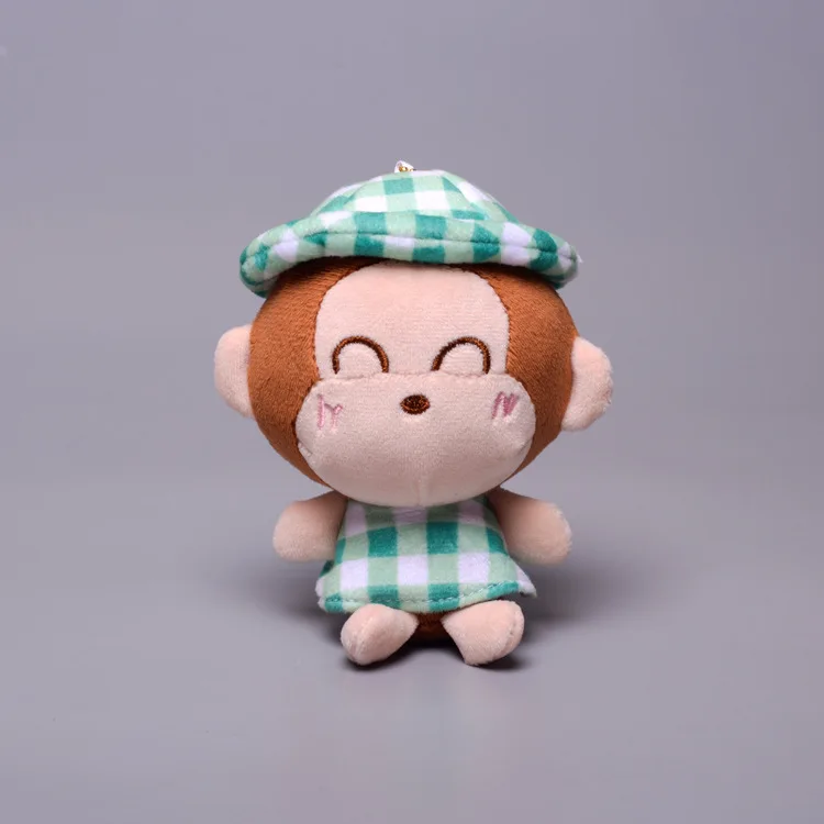 K1347 Pudding Dog WhiteLong Ear Dog Pink Cat Rabbit Plaid Cute Plush Stuffed Toy Doll Kawaii Fluffy Sofa Pillow