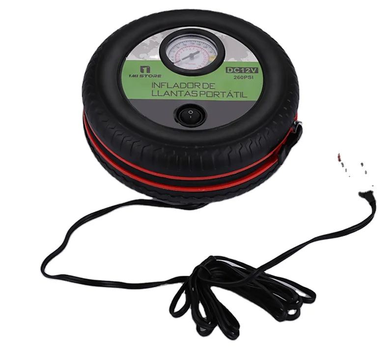 2024 New Portable Electric Mini Tire Inflator mini Compressor 12V Auto Air Compressor Pump Car Tyre Tire