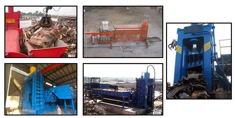 Automatic baler shears for baling and cutting scrap metal CNC dust removal drum Non-standard equipment Pulse valve seat