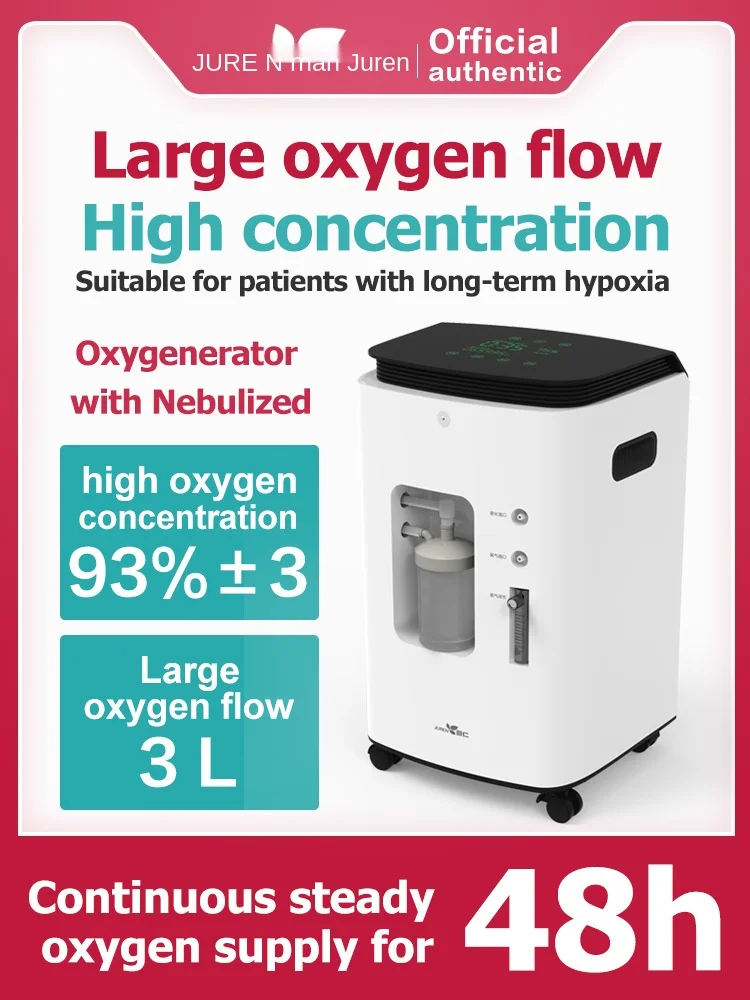 Juren 3L can be used for double oxygen absorption Continuous supply
