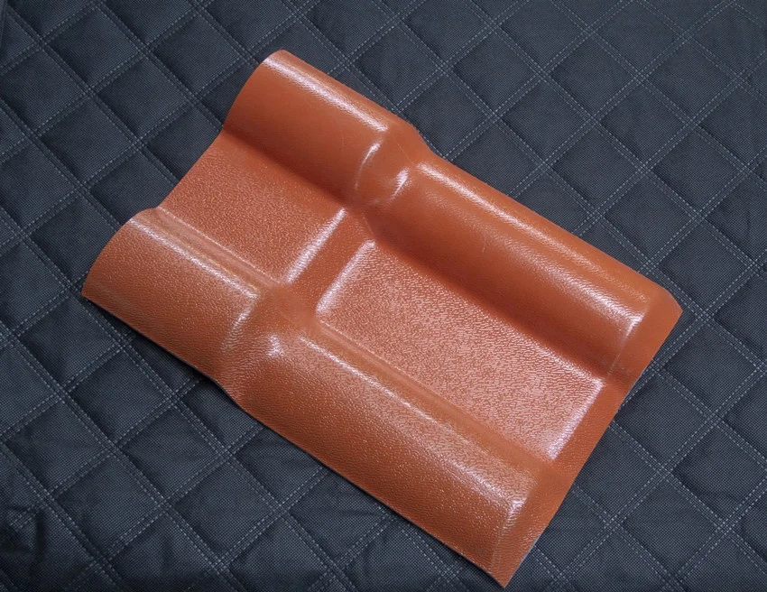 Metal replace roof soundproof upvc roof sheet resin tile