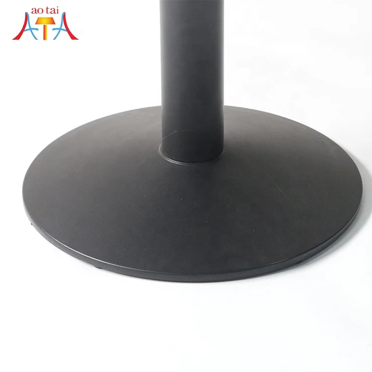 Factory wholesale modern Dark stain resistant round stylish dining table for home coffee shop