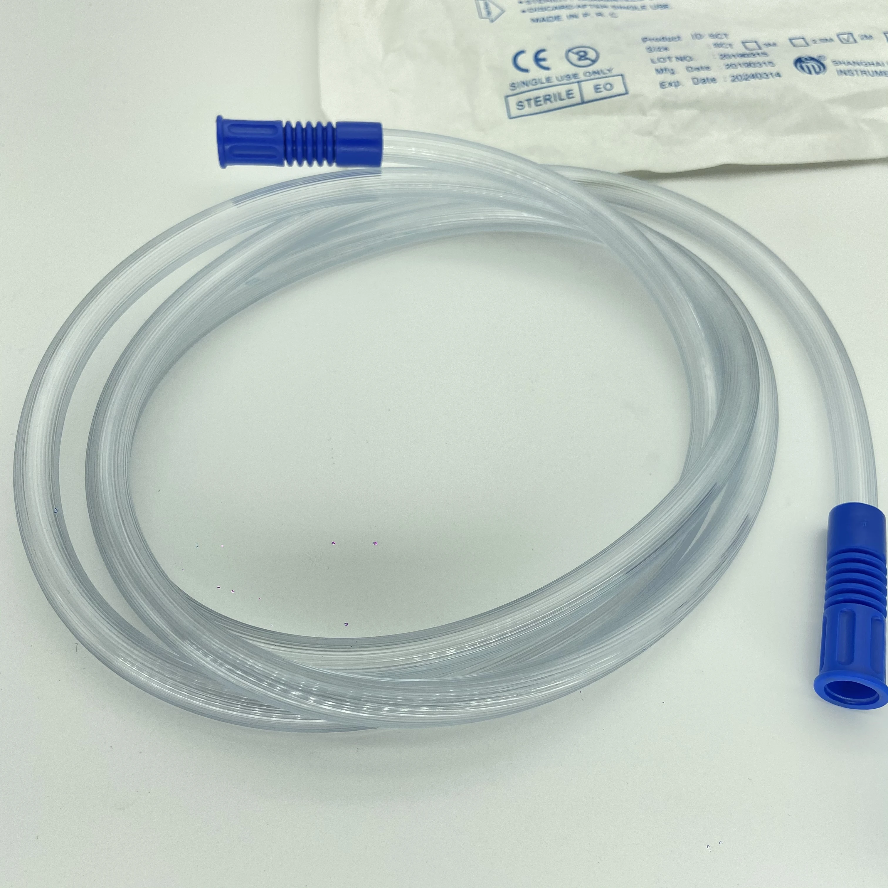 Disposable Medical Surgical Yankauer Handle Set Suction Connecting Connection Cannula Catheter Tube