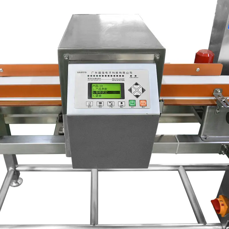 Индивидуальный Размер конвейерной ленты для проверки пищевых продуктов с металлоискателем работы с 3-фазной мощностью в наличии