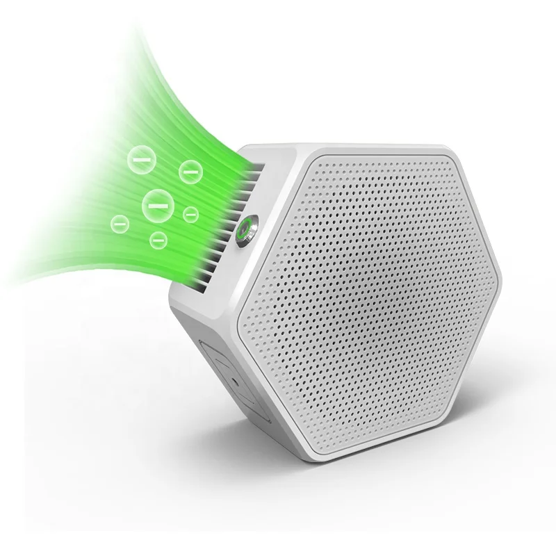 High Quality Hexagonal Plasma ion Air Purifier DIY Air Volume and CADR Value Ozone Generator Air Purifier
