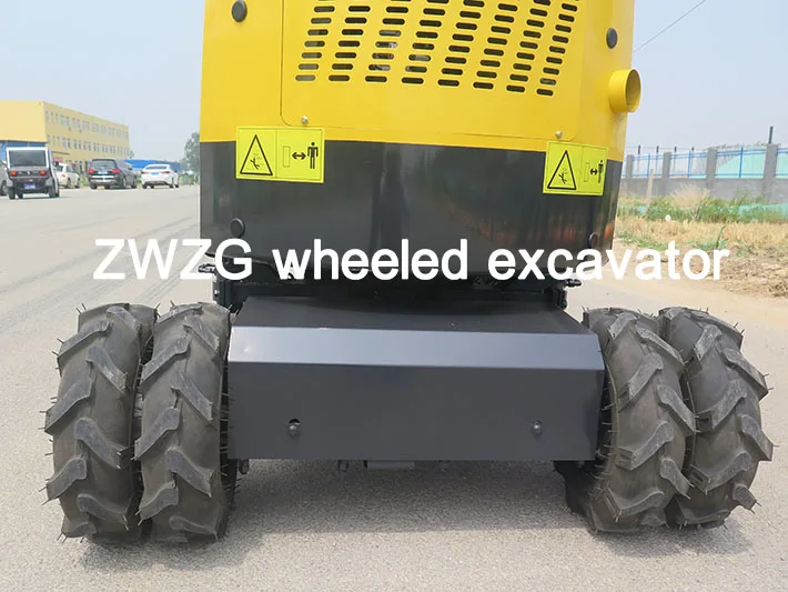Wheel excavator manufacturer price 2 ton wheel excavator for sale