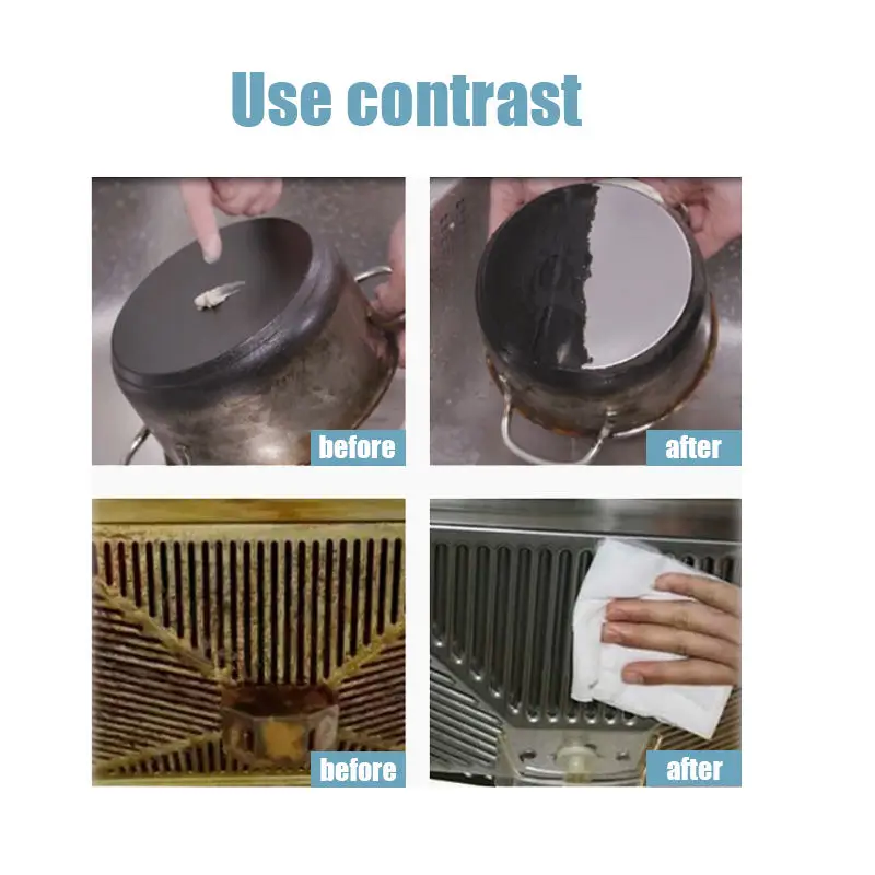 Best selling stainless steel cleaning paste cookware cleaner cream