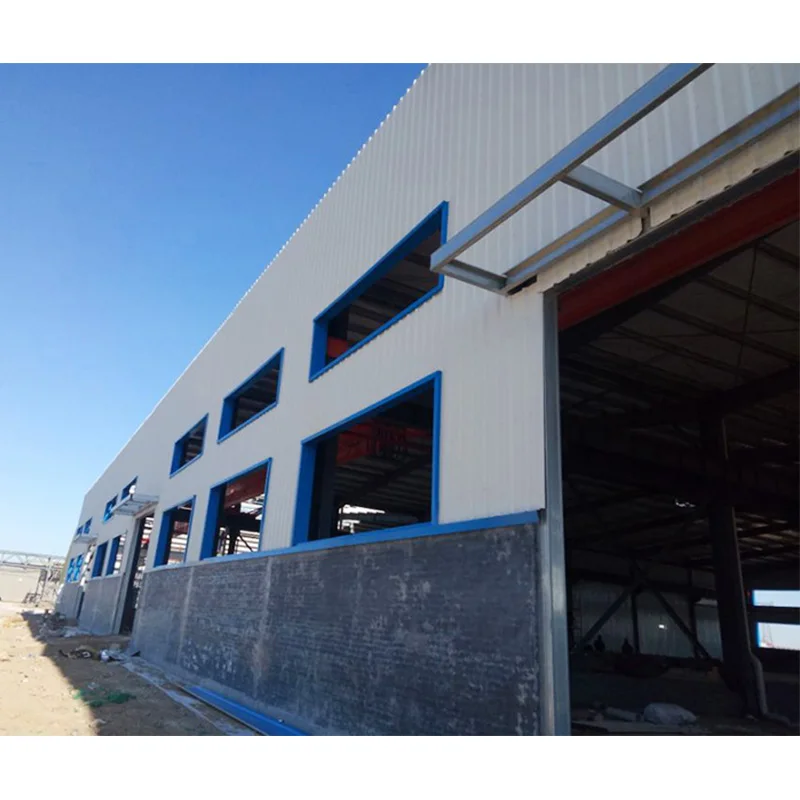 Environmentally friendly PEB Steel Structure Warehouse Fast Assembly Q235 S235 Custom Workshop Building
