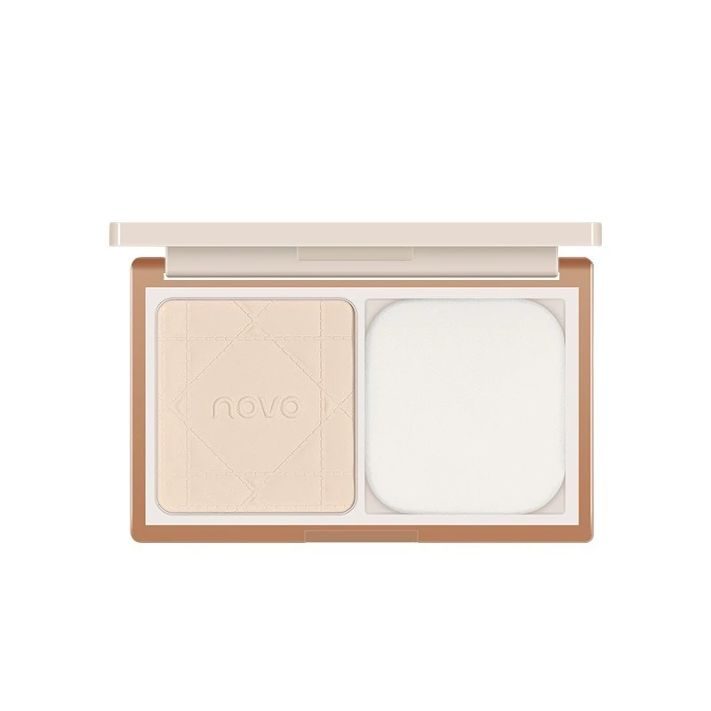 Manufacturers Wholesale Light Fog Soft Satin Skin Beautifying Powder Cosmetics Full Coverage Powder Puff