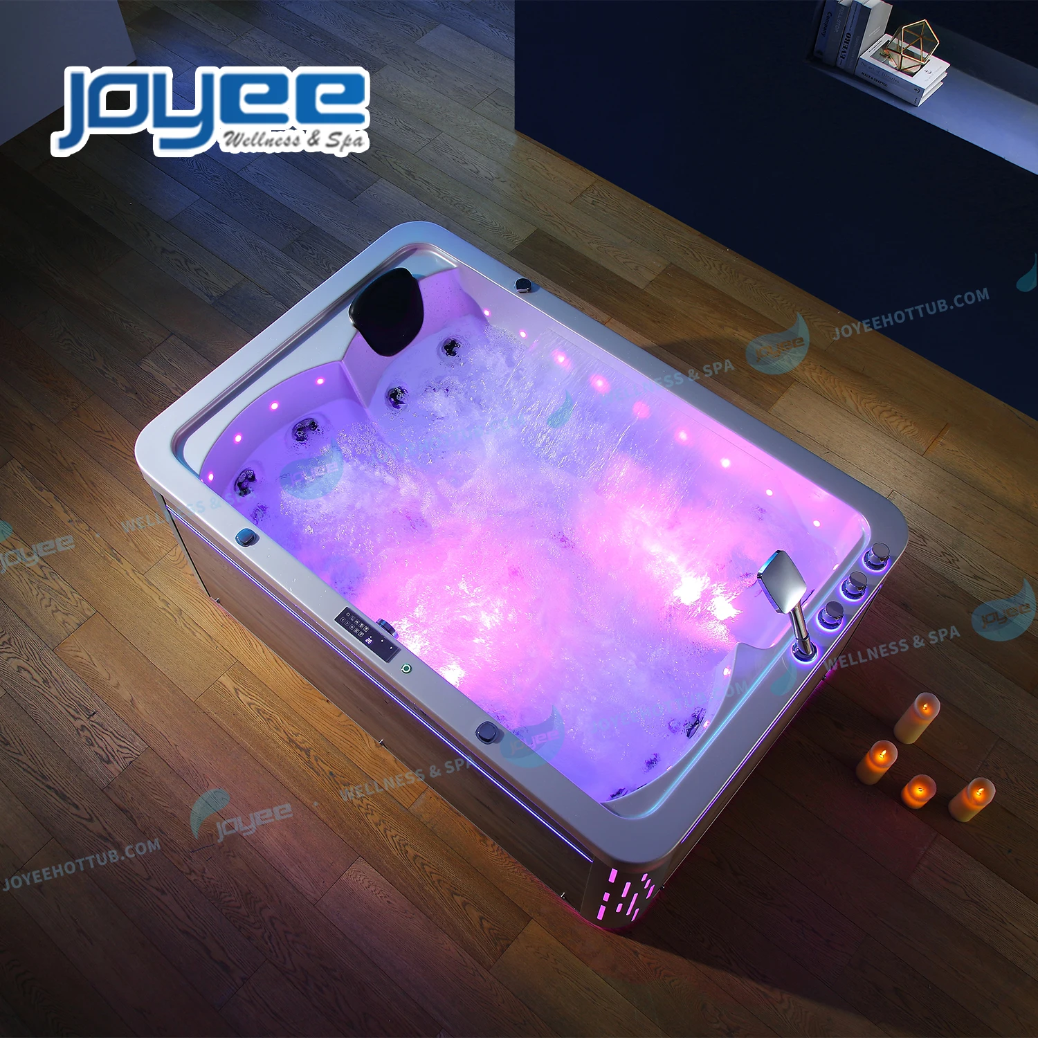 JOYEE Modern SPA for 3 person spa tubs whirlopool bathtub with pure acrylic material massage bathtub spa bath