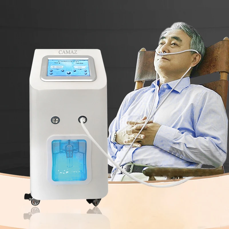 2000ml Hydrogen Inhalation Machine 1000ml Oxygen Breathing Device Smart Water Filters White Hydrogen Breathing Inhalation