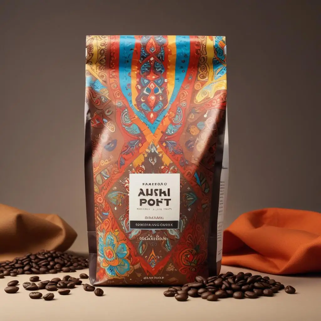 Custom Printed Eco Friendly Recyclable Flexible Chip Tea Coffee Food Packaging Reusable Flat bottom pouch