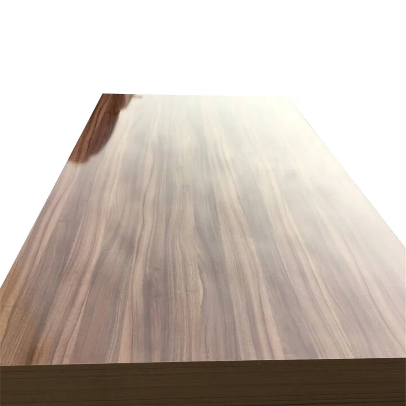 factory hot sale Plain MDF/ MDF veneer/ Double Sided Melamine MDF for furniture