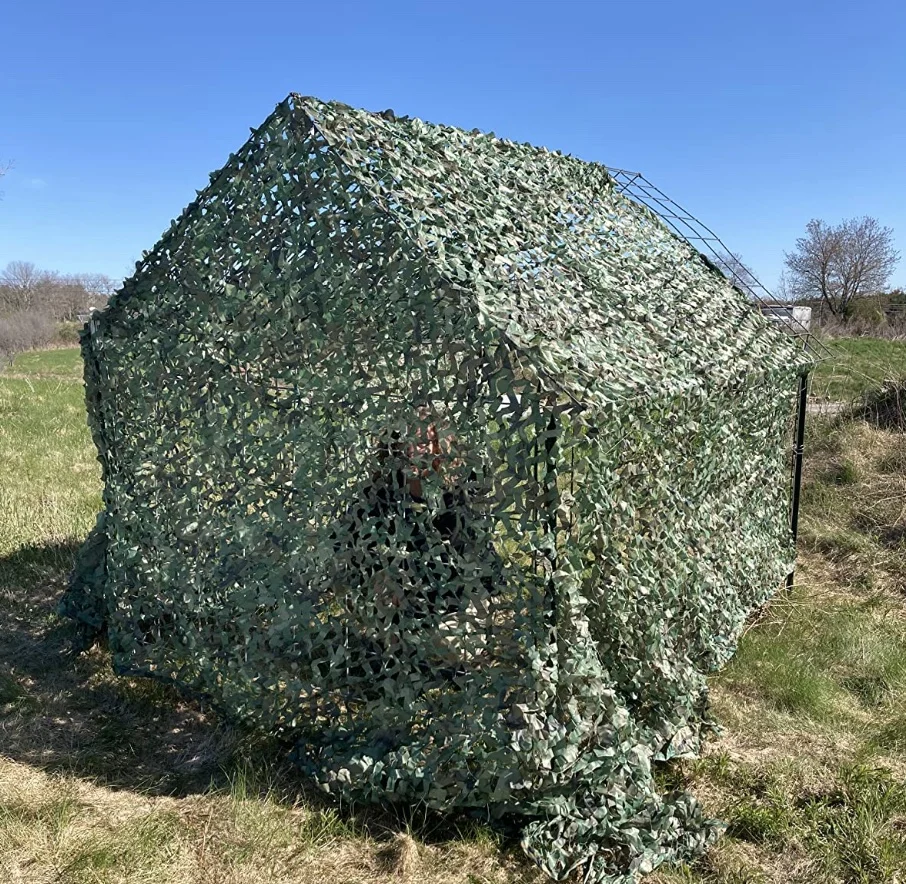 Customize Camouflage Net with rope Camo Nets Fire Mesh Fabric Net Military Style