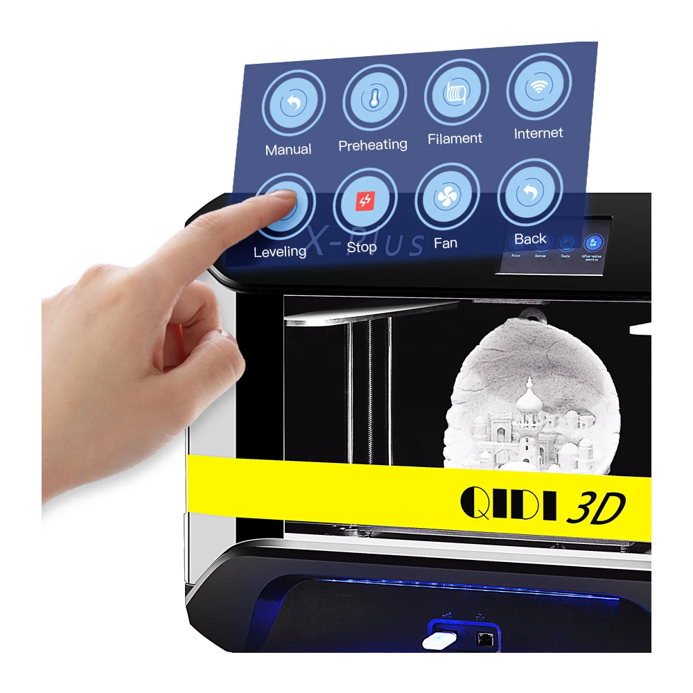 QIDI 3dprinter машина X-PLUS с нити магнитная доска