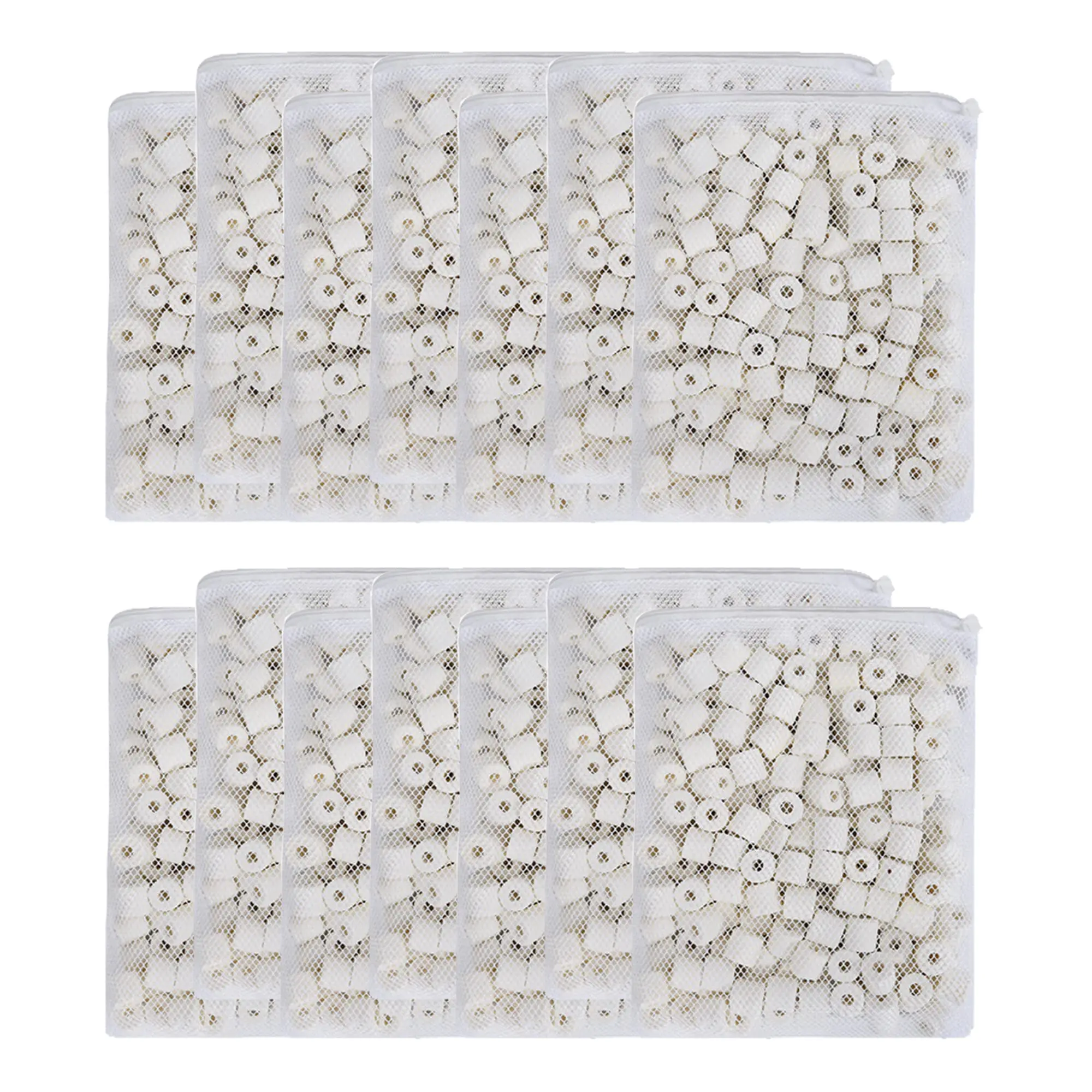 Aquarium Bio Ceramic Rings 500g Filter Media for Pond Fish Tank Canister Filter