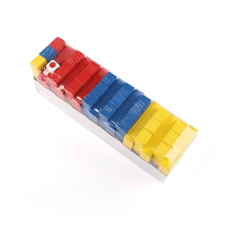 Advanced texture table top games plastic ivory dominoes with blocks