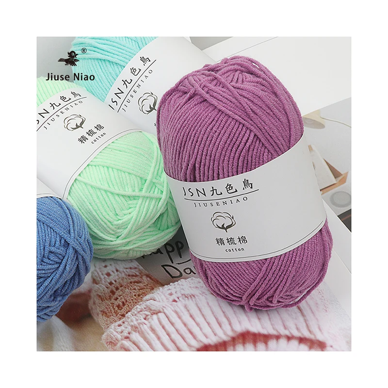 New Product Warm And Comfortable Cotton Acrylic Blended Yarn for