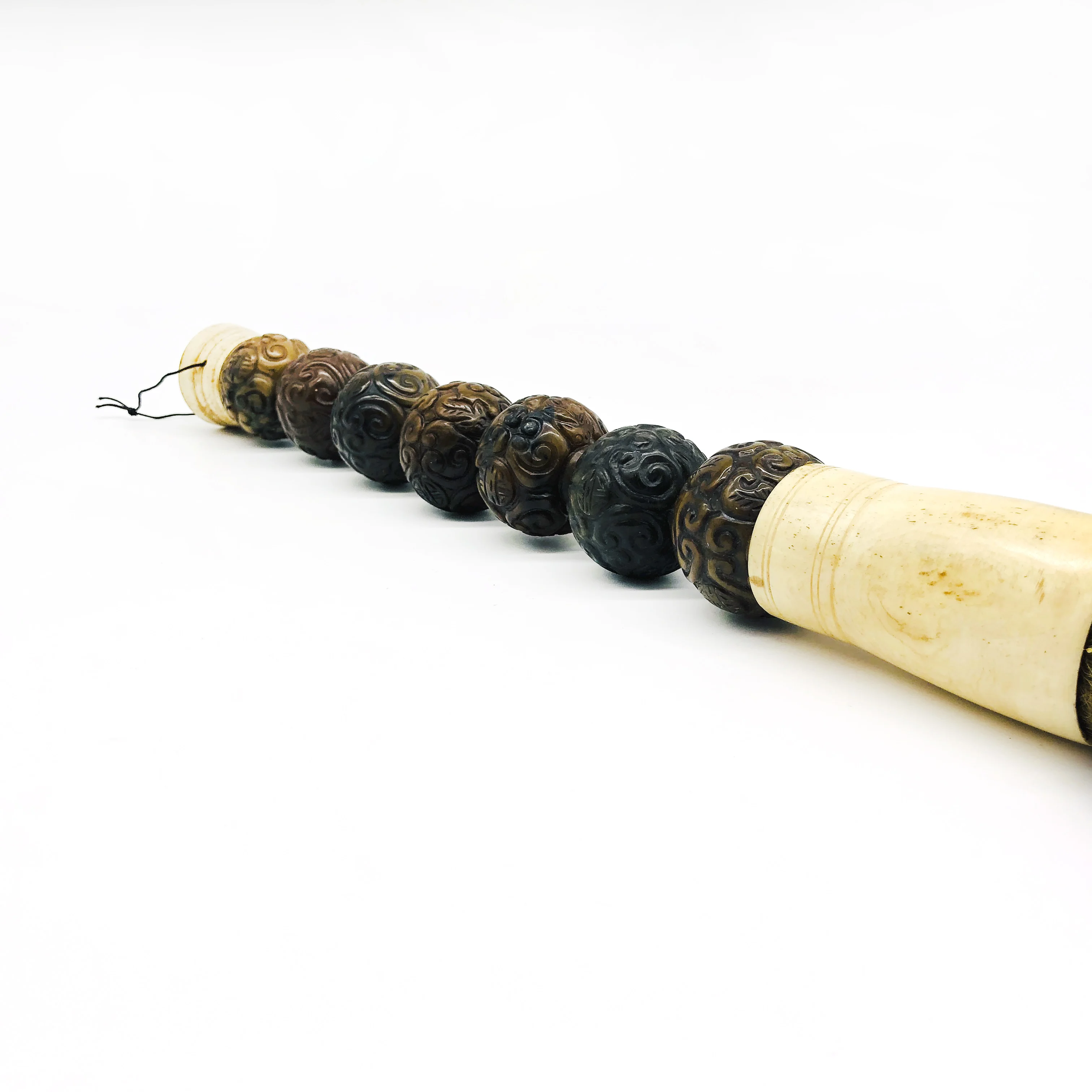 Indoor decoration jade stone calligraphy Chinese brush pen