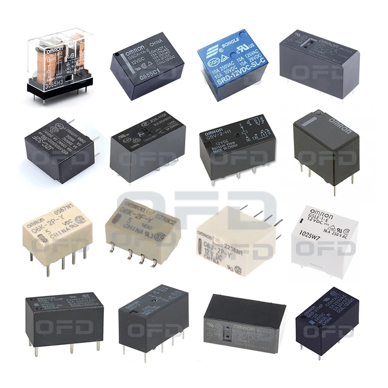 Relay G3RV-ST700-A DC24 Slimline SSR 6 mm TRIAC 2A Screw terminals 24 VDC Zero-cross Industrial Relays for Omron