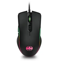 Оптовая продажа USB Проводная 7D 7200 точек/дюйм макро Программирование RGB светодиодная подсветка оптическая игровая