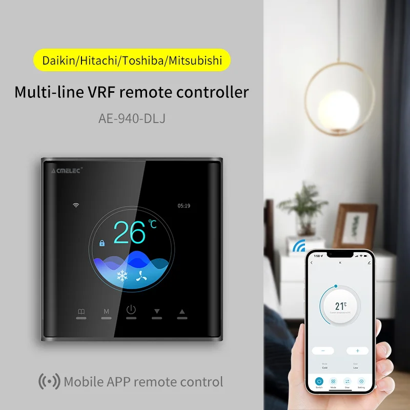 VRF Daikin Hitachi Mitsubishi Heavy Industries Tuya wifi Air Conditioner Smart Thermostat For Google Home Alexa DuerOS WIFI