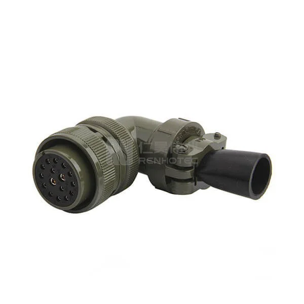 Гнездовой разъем 16pin MS3106A24-7S круглый NF07 Schaltbau с круговым питанием Amphenol 5015