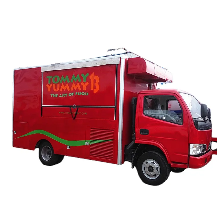 Help You Make Money Street Fashion Dongfeng Fast Food Van for Sale