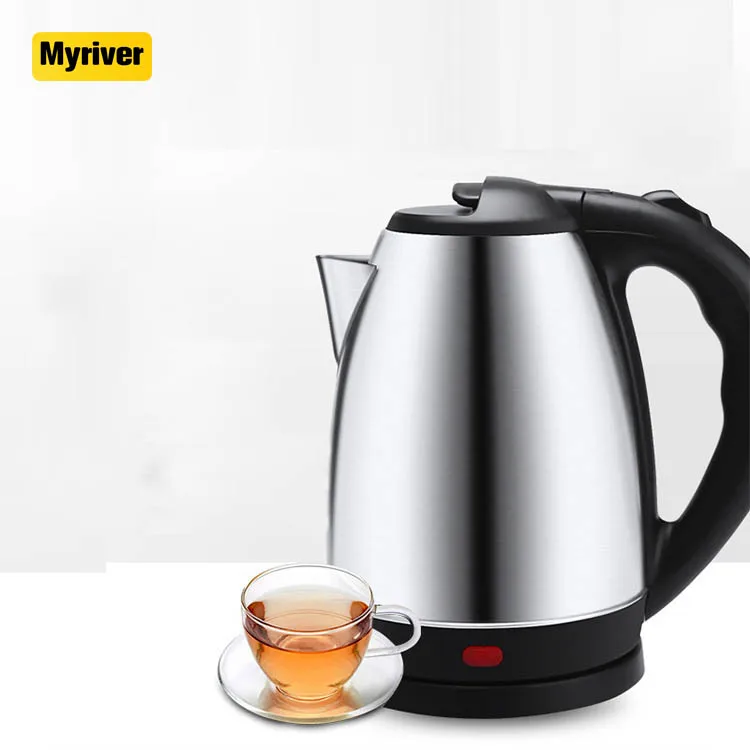 Myriver Double Wall Kettle Stainless Steel Insulation Kettle Tea 12V Dc Electric Water Kettles 110V