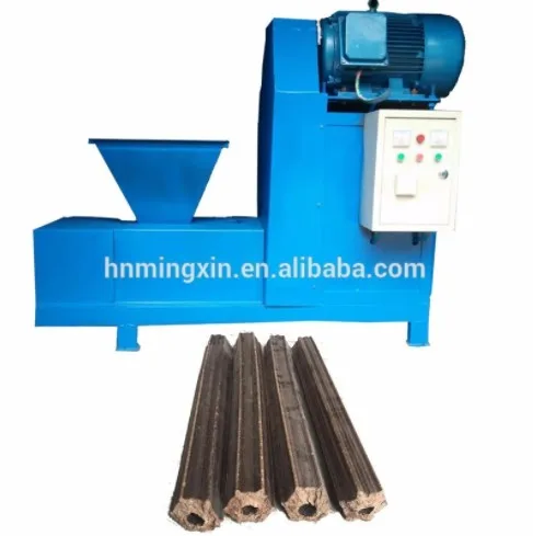 Automatic coconut shell charcoal rice husk briquette machine charcoal briquettes making machine