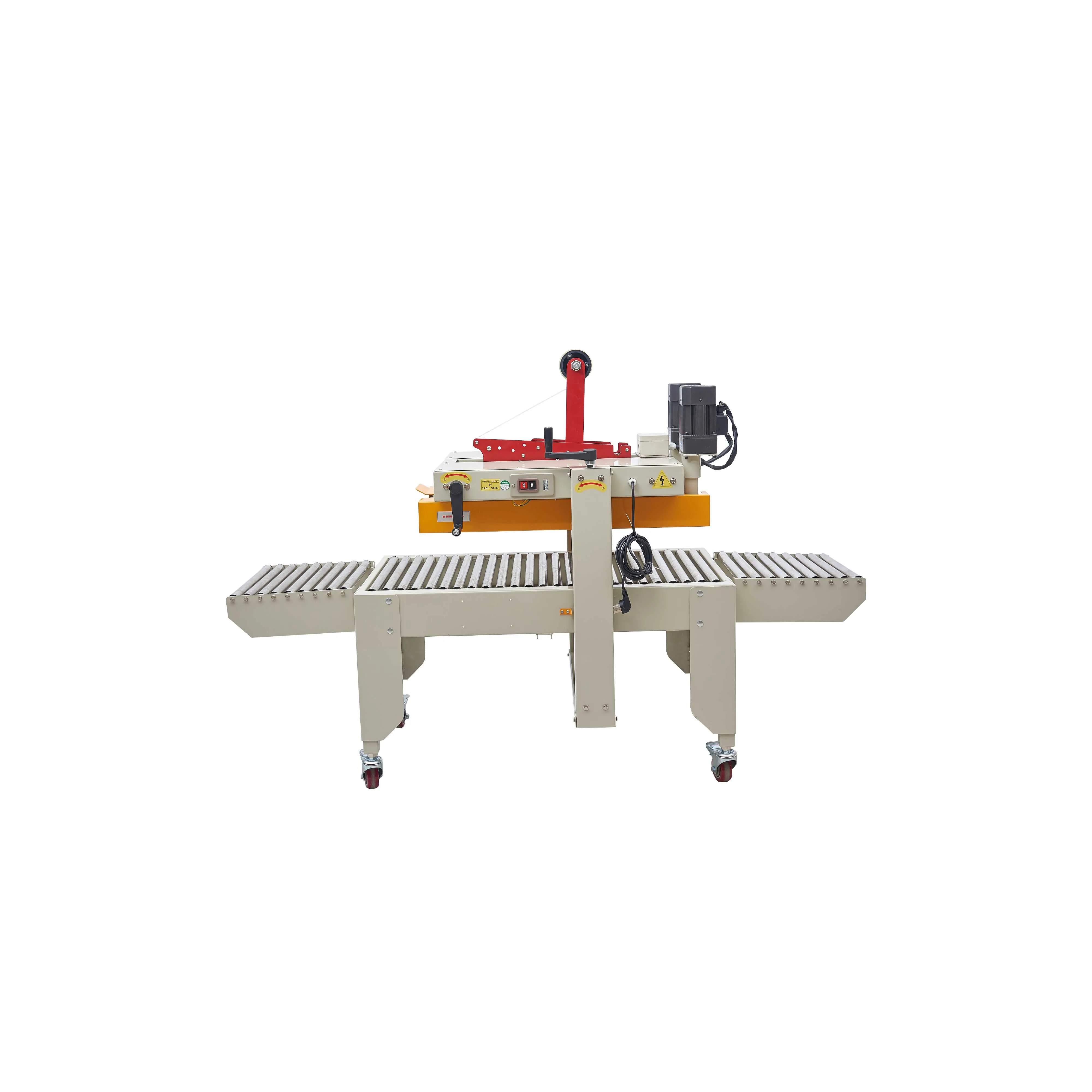 Китайский производитель Yongxiong, Полуавтоматическая упаковочная машина для запечатывания картонных коробок