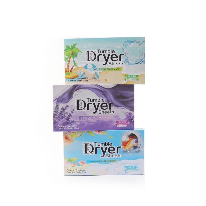 High quality fabric tumble dryer sheets various odors are available laundry dryer sheets for sale