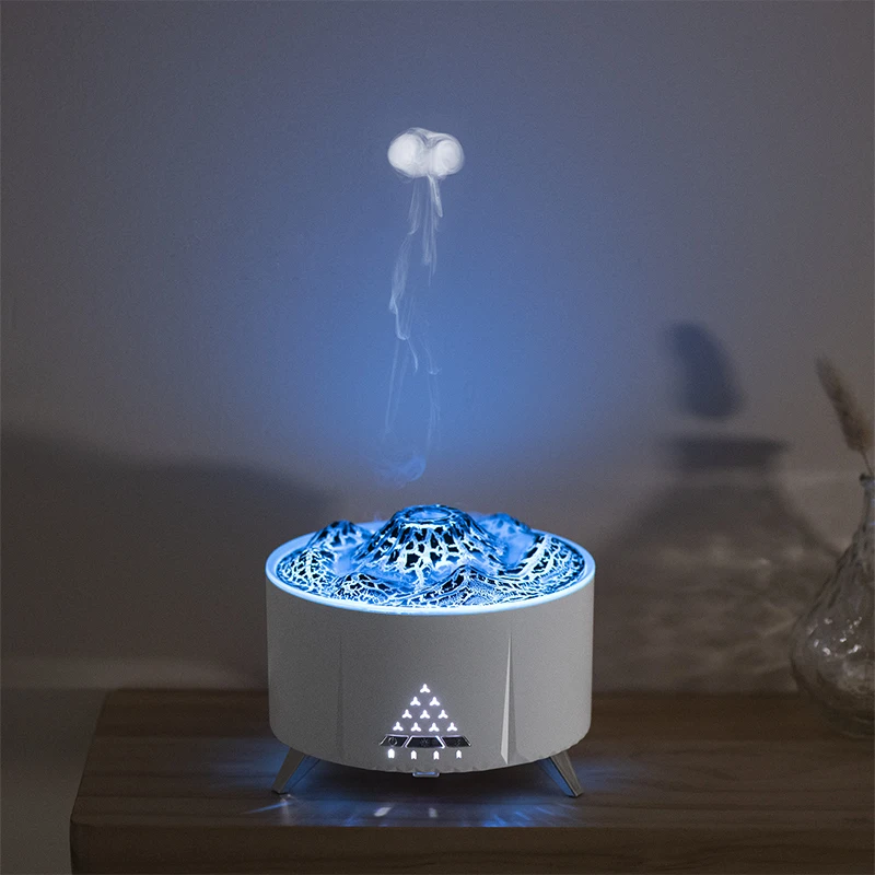 IMYCOO New Arrival Flame Remote Control Aromatherapy Machine Wholesale Essential Oil Diffuser With Colorful Lights