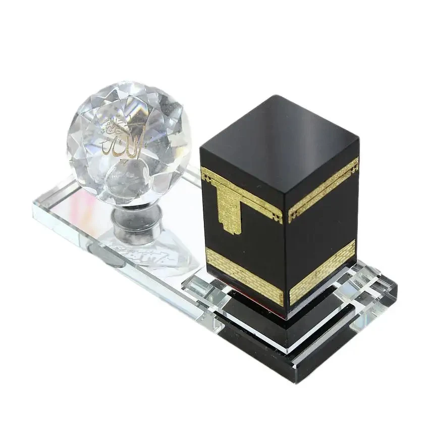 2023 Factory Direct New Design the Latest Muslim Hot Kaaba Model Crystal Islamic Gift