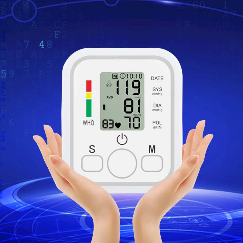 Hot Sells Household Wrist Type Digital Blood Pressure Monitor Sphygmomanometer Professional Manufacturer Blood Pressure Monito