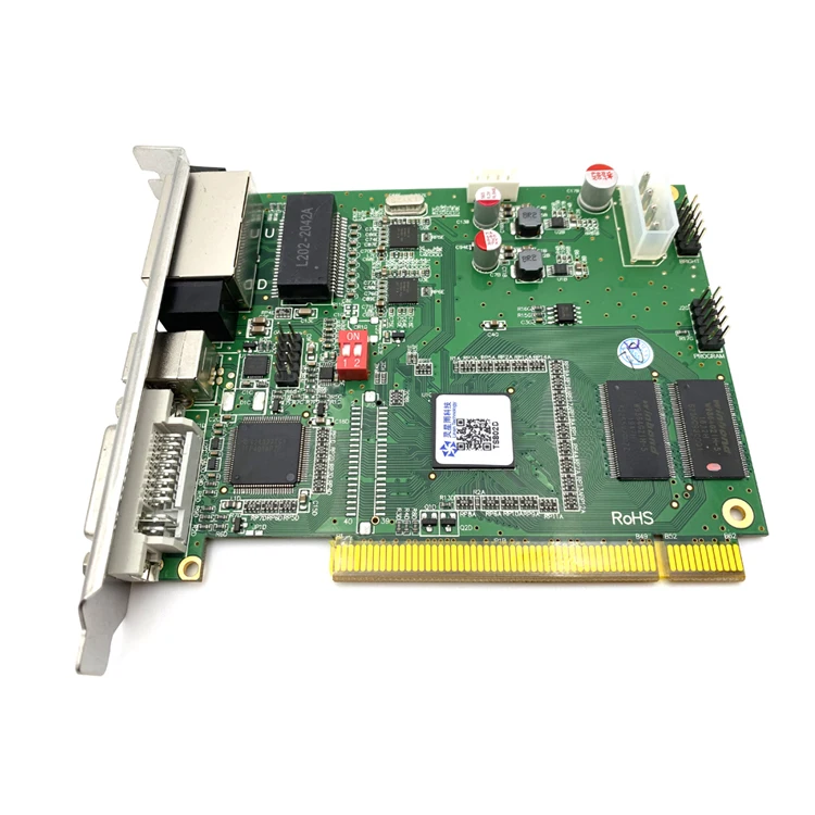 Linsn TS802D отправляющая карта светодиодный дисплей полноцветная