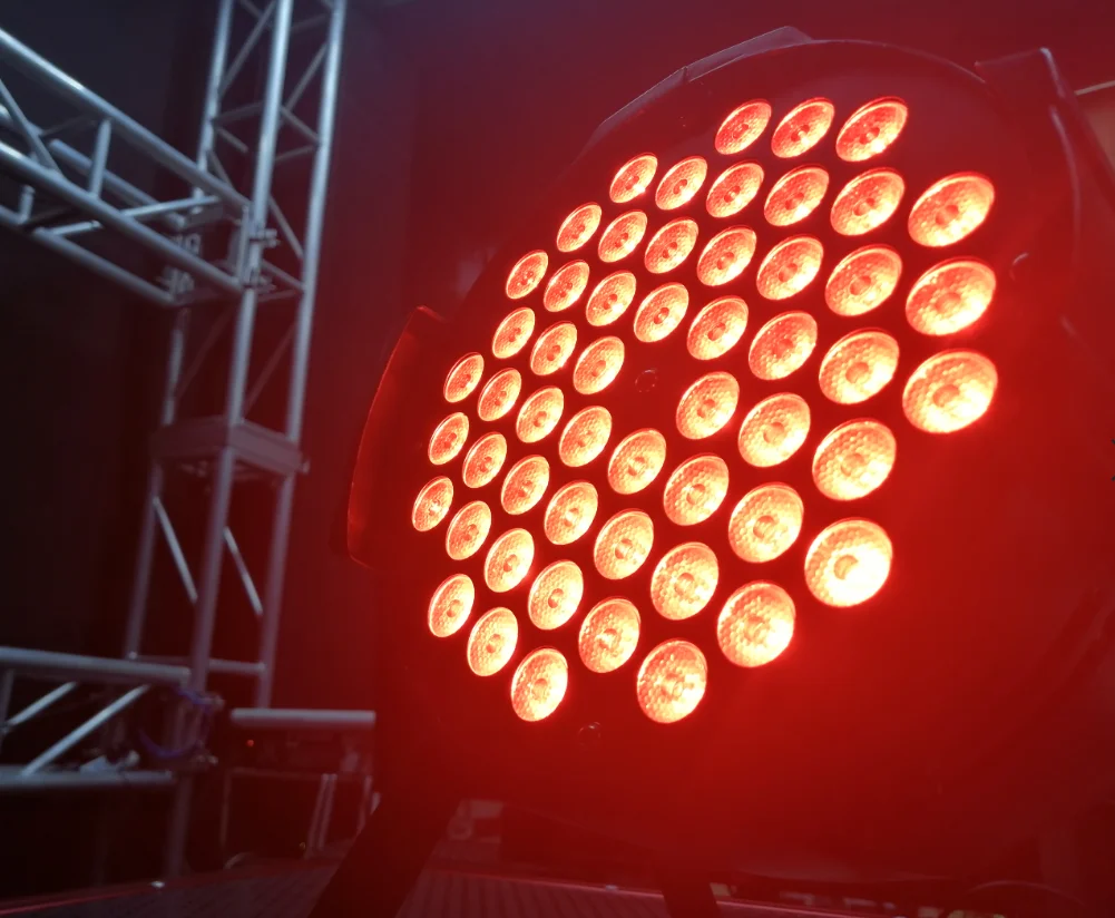 54x3W RGB 3in1 LED Par Light Dmx Control Disco Dj Party Wedding Show Event Wash Lighting