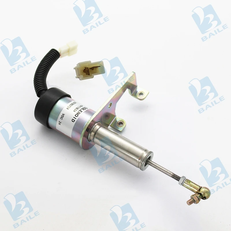 High Quality 4911834 Fuel Shut Off Solenoid Valve 12V 24V Engine Stop Solenoid