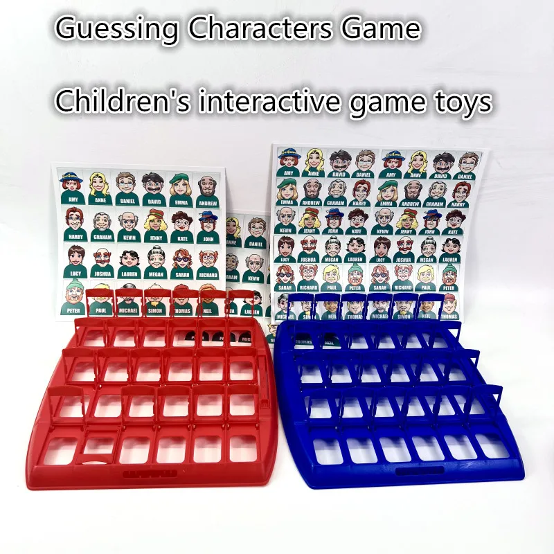 2023 Hot sell guess who is it toy interactive game tabletop game funny board games for children