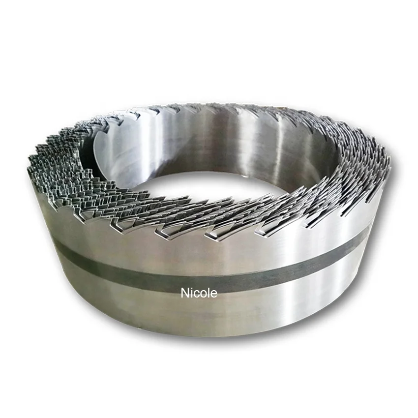 Sawmill Roll Narrow And Wide Woodworking Cutting Band Saw Blades 6inch 8 inch wood cutting band saw blade