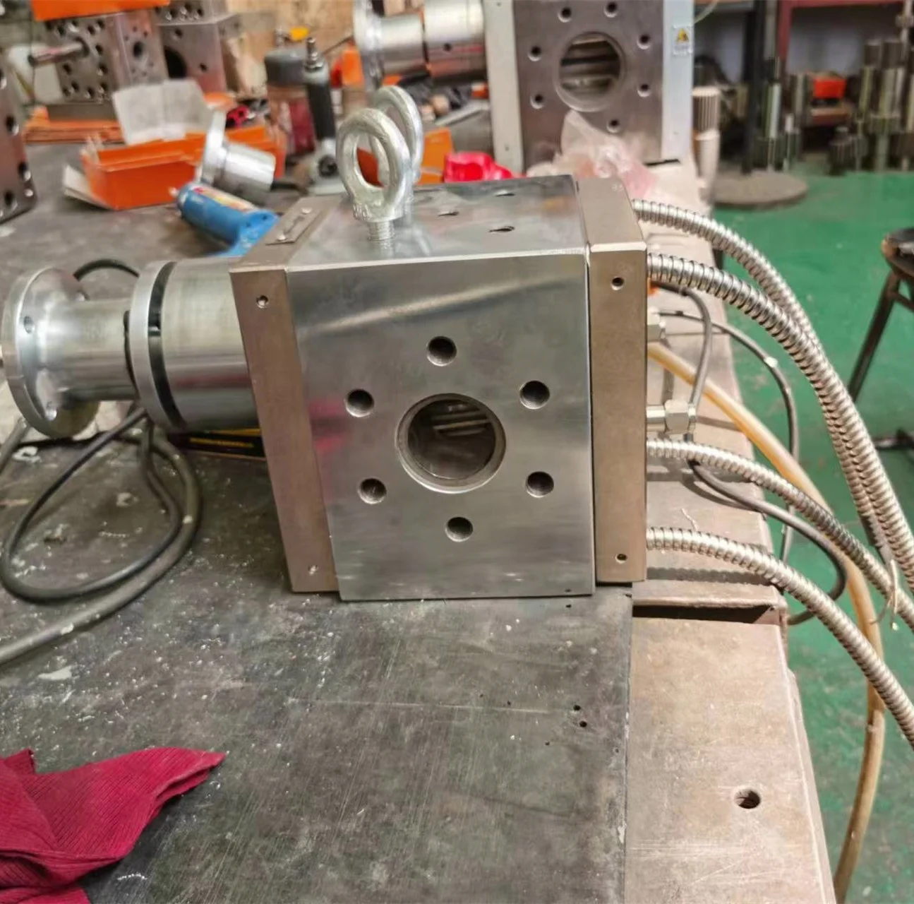 Thailand Hot selling  extrusion melt pump for packing strap machine