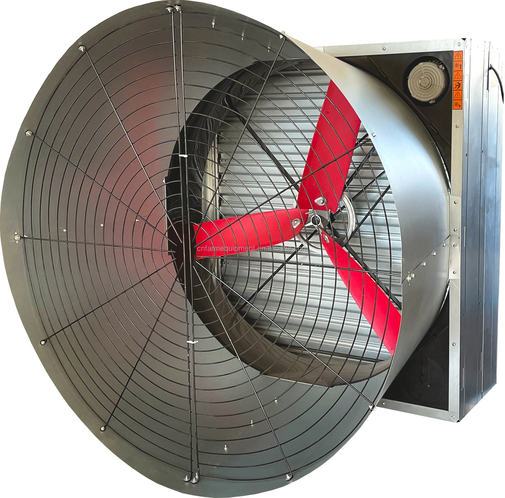 Multifan Type Red Blade Boxfan Conefan for Ventilation and Poultry Equipment in Animal Husbandry